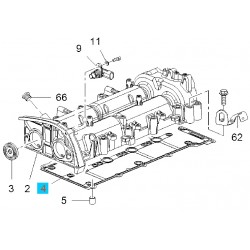 Uszczelka obudowy wałka rozrządu GM55577629 (Opel Astra J, Cascada, Insignia, Zafira C)