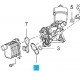 Uszczelka obudowy chłodnicy oleju GM55568539 (Opel Adam, Astra J, Cascada, Corsa D,E, Insignia, Meriva B, Mokka, Zafira C)