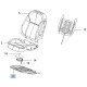 Mata grzewcza fotela 22806769 (Insignia A)
