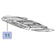 Mata grzewcza fotela 22806769 (Insignia A)