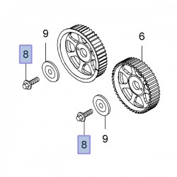 Śruba TORX M10x35 11095031 koła zębatego rozrządu (Astra, Corsa, Insignia, Meriva, Signum, Vectra, Zafira)