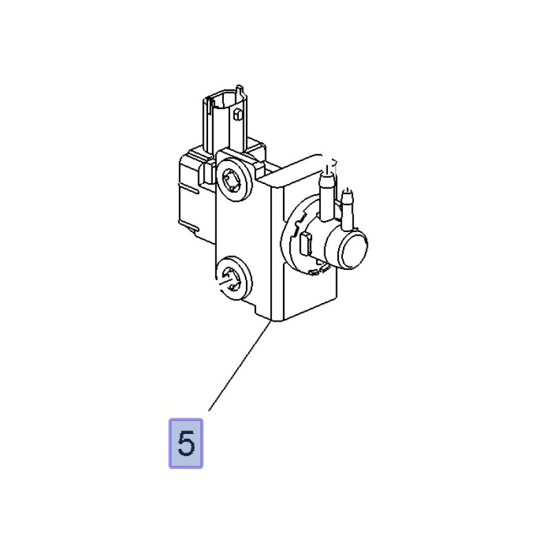 Zawór podciśnienia turbosprężarki 55576356 (Astra J, K, Insignia A, B, Meriva B, Mokka, Zafira C)