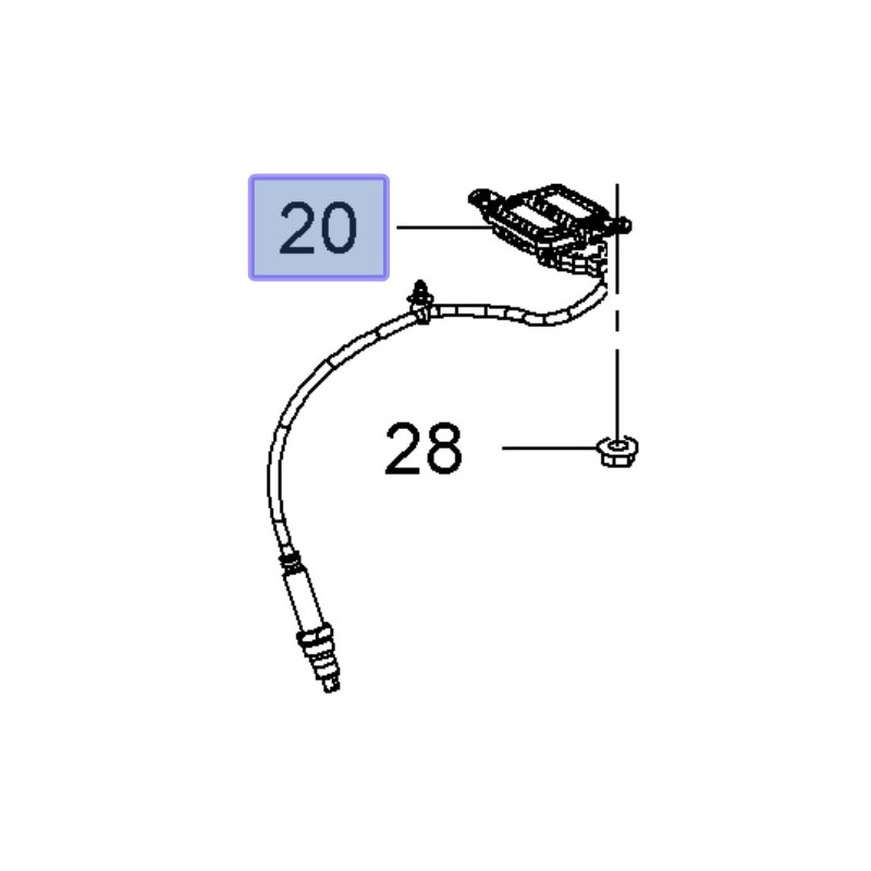 Sonda lambda 55500320 (Insignia A)