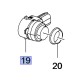 Czujnik parkowania 39006734 (Ampera, Astra J, Cascada, Insignia A, Meriva B, Mokka, Zafira B, C)