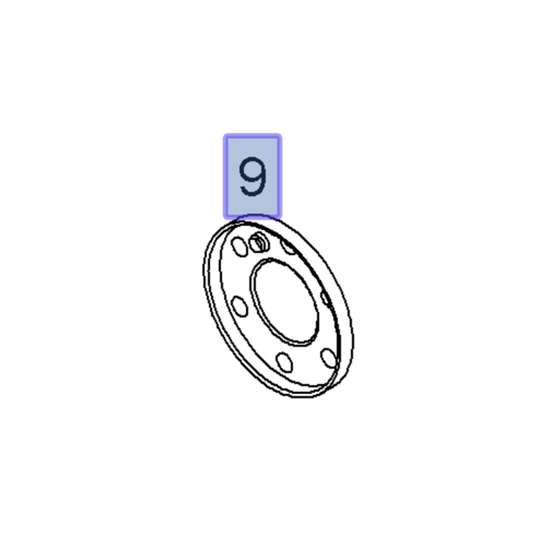 Flansza magnetyczna czujnika obrotów wału 55574780 (Astra H, Corsa D, Insignia A, Meriva A, Signum, Vectra C, Zafira B, C)