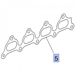 Uszczelka kolektora wydechowego 55355619 (Astra H, J, Corsa D, E, Insignia A, Meriva A, Zafira B, C)