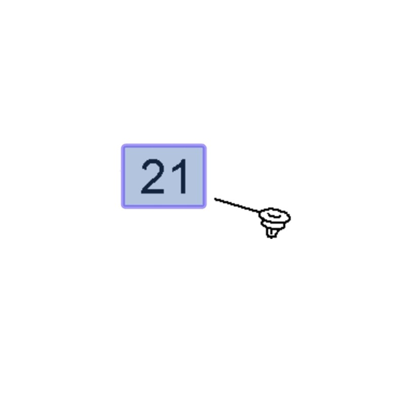 Spinka rynienki odpływowej klapy 13275952 (Insignia A)