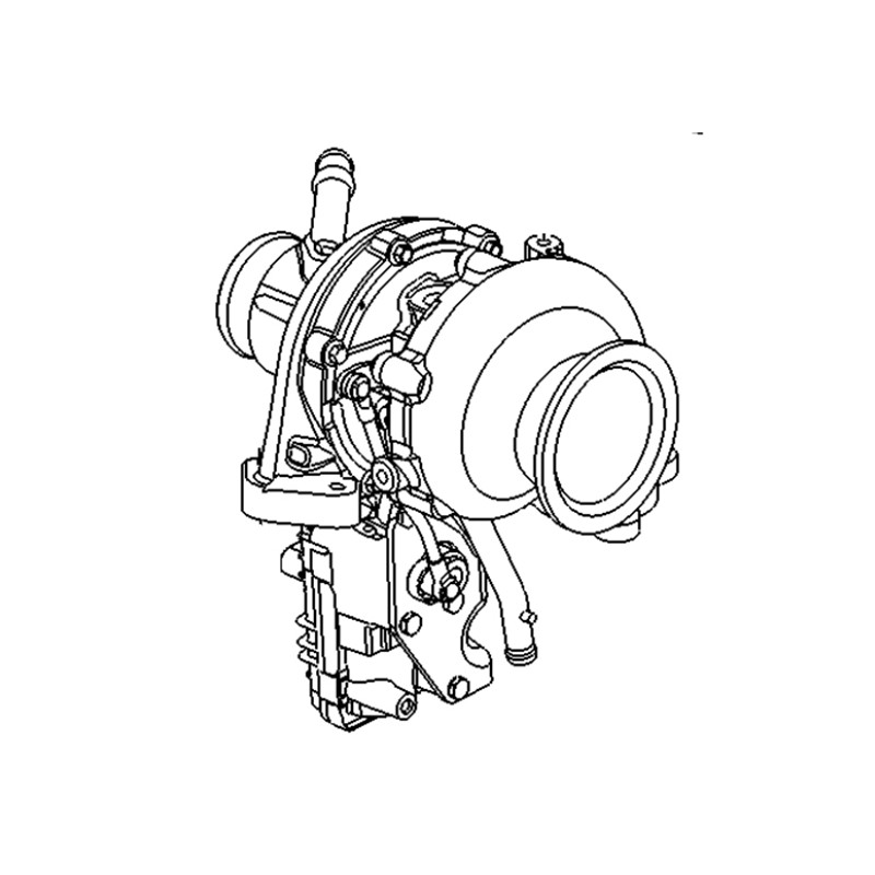 Turbosprężarka 95523295 (Cascada, Insignia A, B, Zafira C)