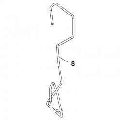 Przewód hamulcowy 93178453 (Insignia B)