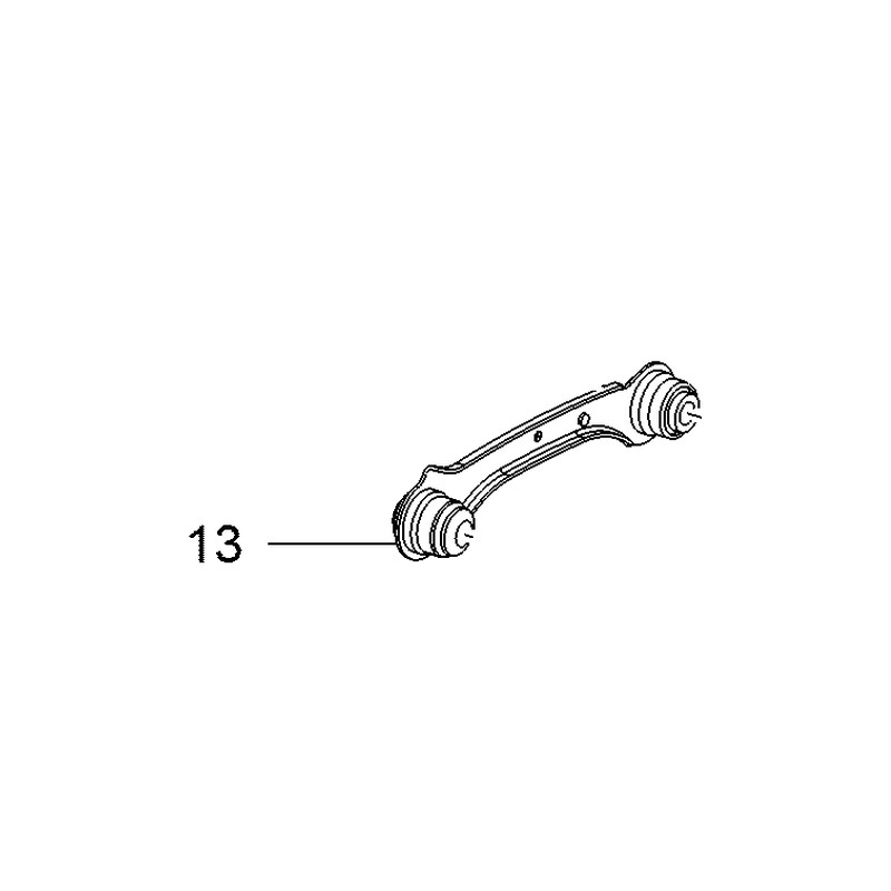 Wahacz tylny, lewy 84708926 (Insignia B)