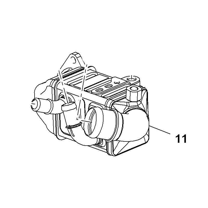 Zawór EGR YR00058480 (Insignia B)