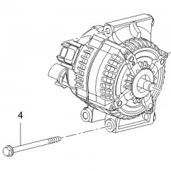 Śruba alternatora M8 11612204 (Astra J, K, Cascada, Insignia A, B, Mokka / Mokka X, Zafira C)