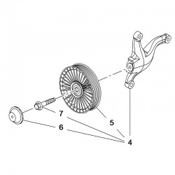 Zestaw paska klinowego wielorowkowego 55569083 (Astra J, K, Insignia A, B, Meriva B, Mokka / Mokka X, Zafira C)