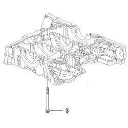 Śruba bloku cylindrów 11588721 (Adam, Astra K, Corsa E, Insignia B, Karl, Mokka / Mokka X)